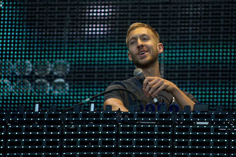 Calvin Harris tocando no Rock in Rio